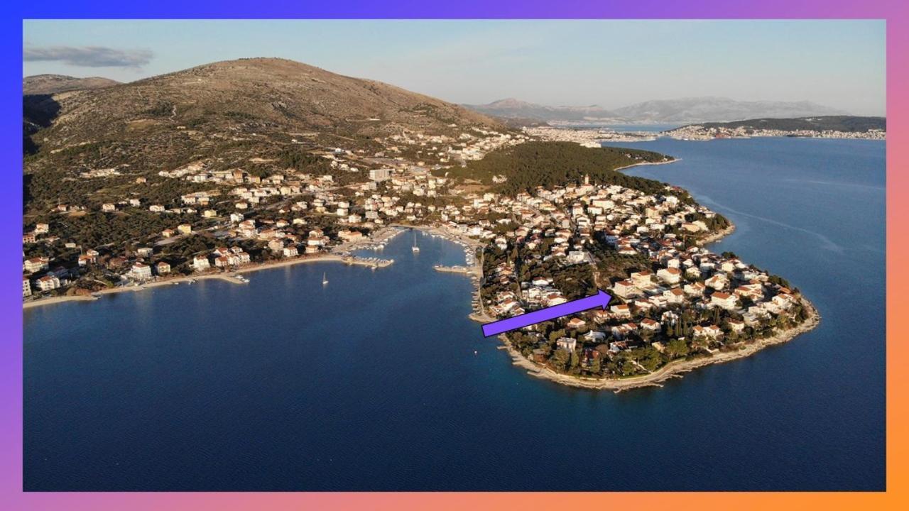 Sea View Apartamento Seget Vranjica Exterior foto
